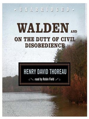 Walden and On the Duty of Civil Disobedience - Audiobook